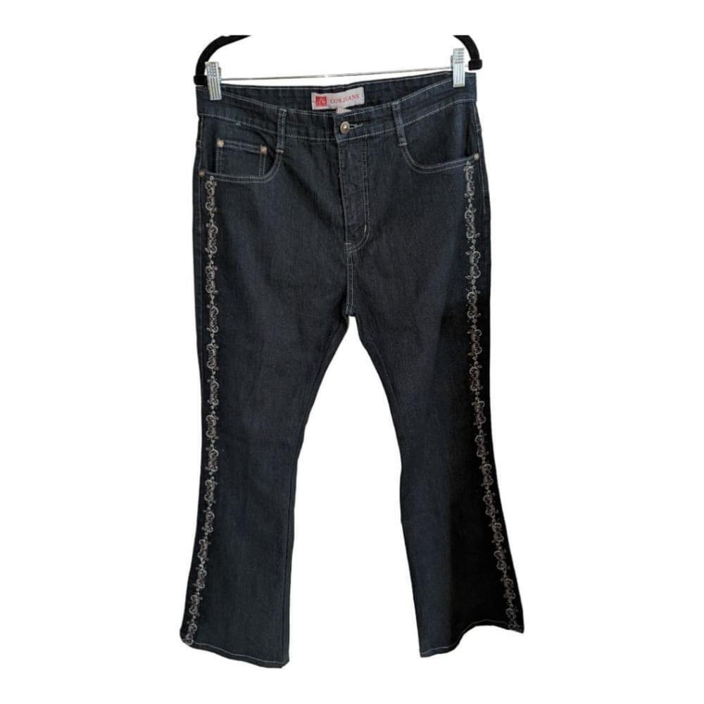 COS Embellished Flare Jeans Size 12 EUC